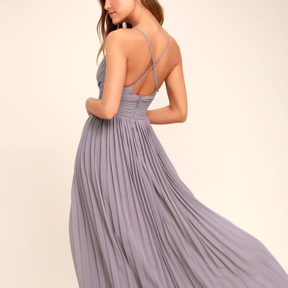 Lulu’s Maxi Bridesmaid Dress XS - Picture 2 of 8